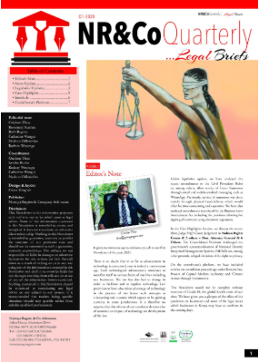 NR Quarterly —  Q1 2020